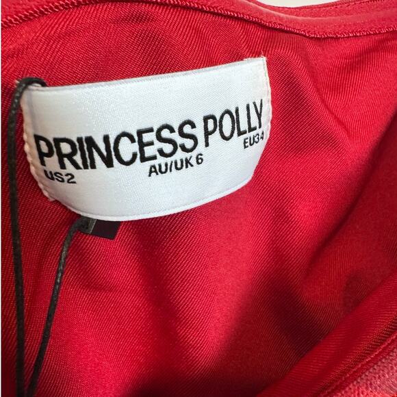 Princess Polly Donelli Strapless Mini Dress - Size 2 - Picture 6 of 7